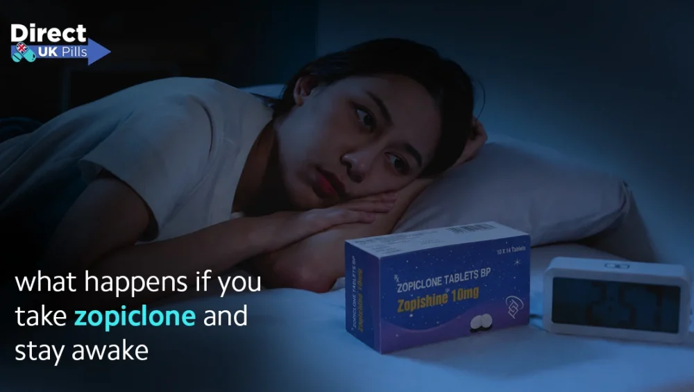 what happens if you take zopiclone and stay awake